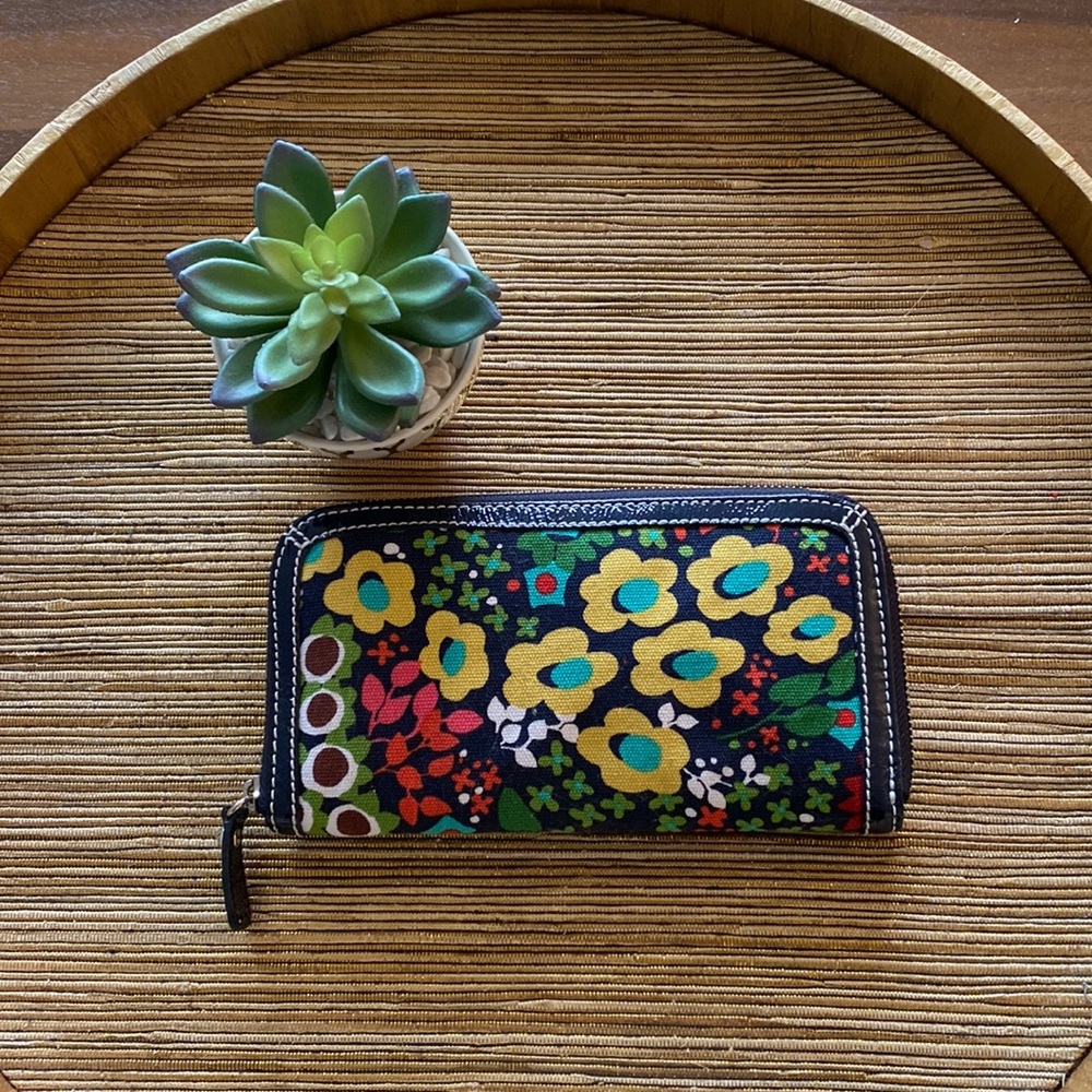 Brighton Midnight Meadow Wallet